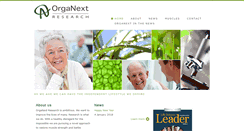 Desktop Screenshot of organext.com